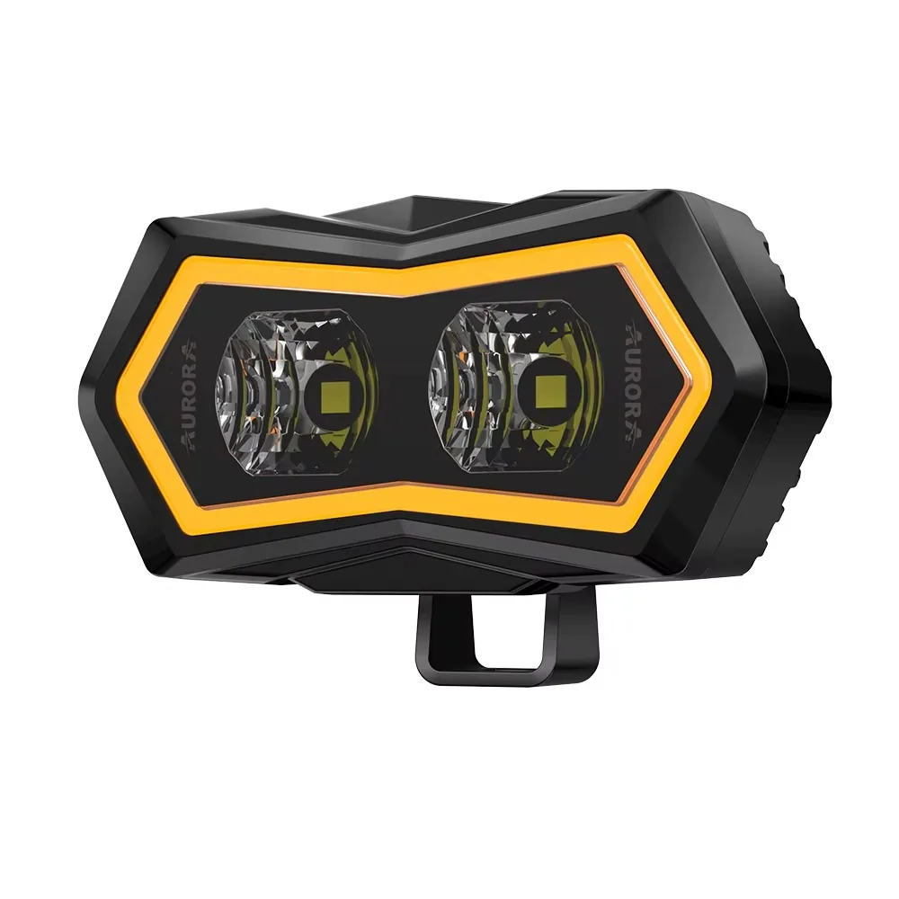 Technical illustration of the Aurora 4.7" - 40W - LED Light with Position Lamps