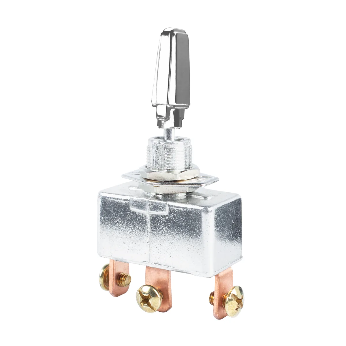 Technical illustration of the 50A Switch Button ON-OFF with Latching Action