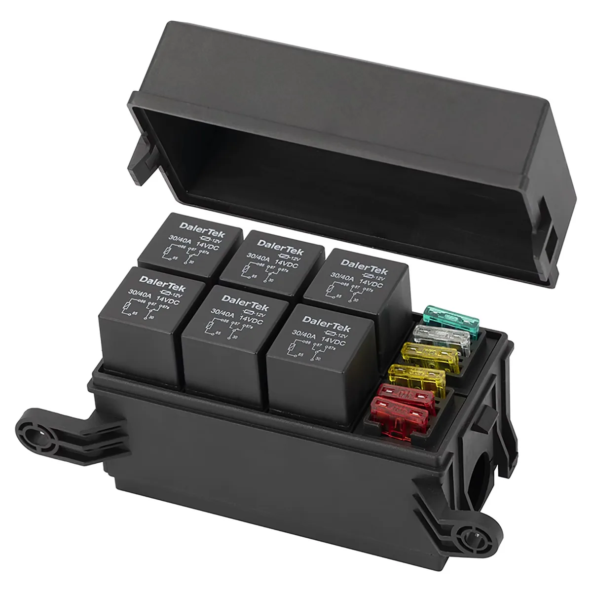 Technical illustration of the Control Module 6 - Relay and 6 - with Fuse