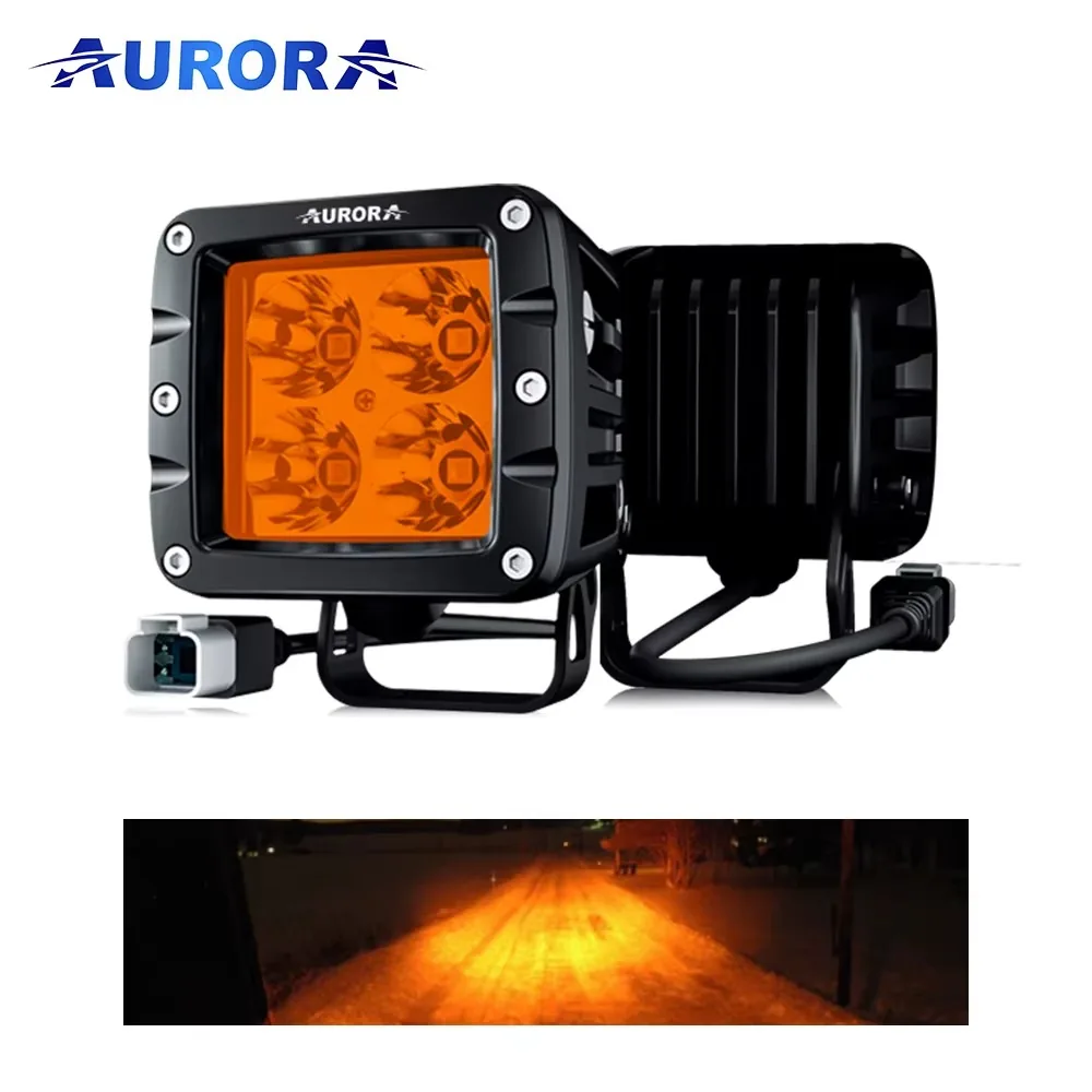 Technical illustration of the Aurora 3" - 20W - LED Fog Light