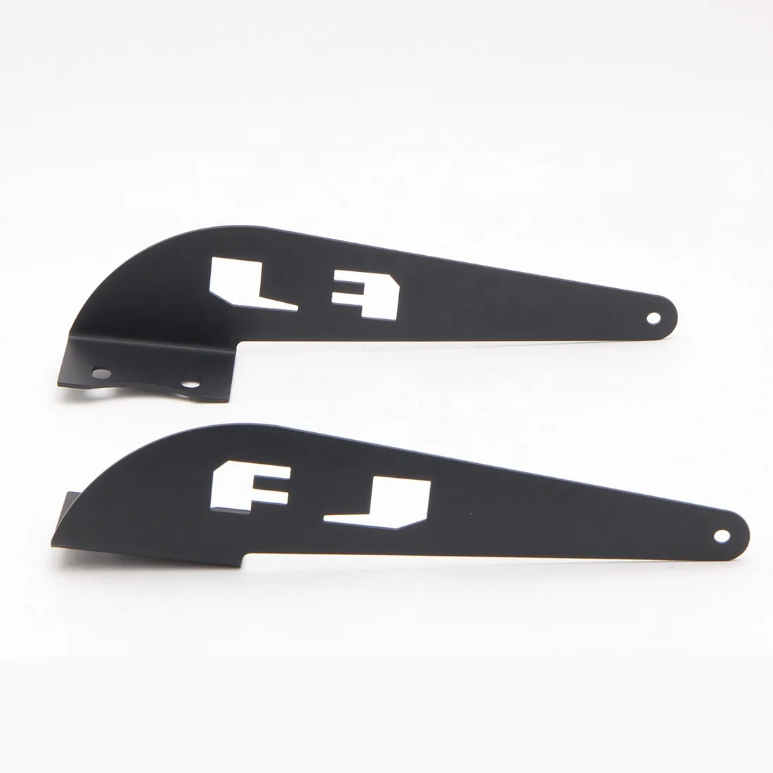 Technical illustration of the FJ Cruiser LED Light Bracket