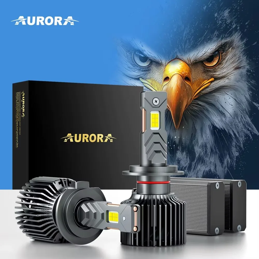 Technical illustration of the AURORA H13 / 9008 - 200W - LED Bulb