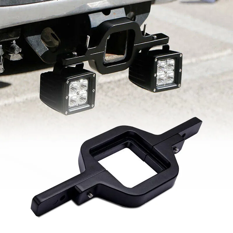Technical illustration of the Tow-bar Universal LED Bracket