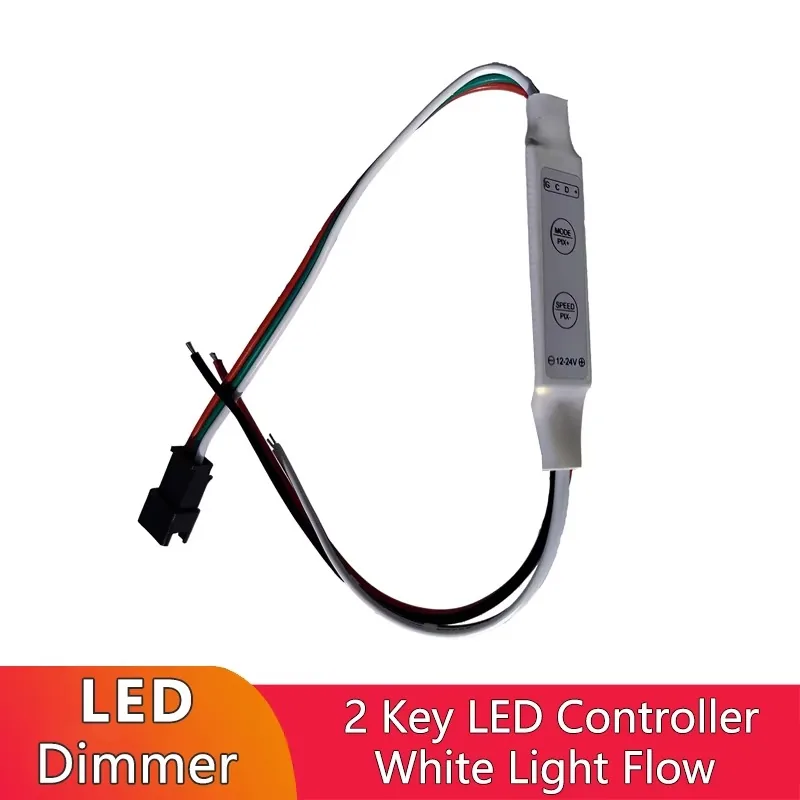 Technical illustration of the With Flowing-water Effect WS2811 LED Strip Controller