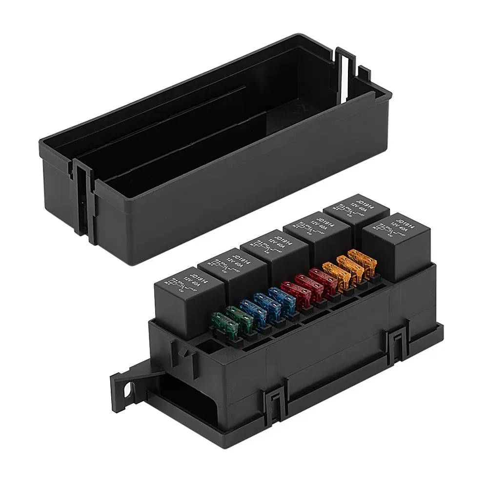 Technical illustration of the Control Module 6 - Relay and 11 - with Fuse