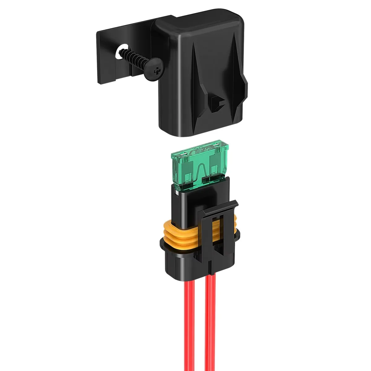 Technical illustration of the Fuse Holder, Max 25-30A