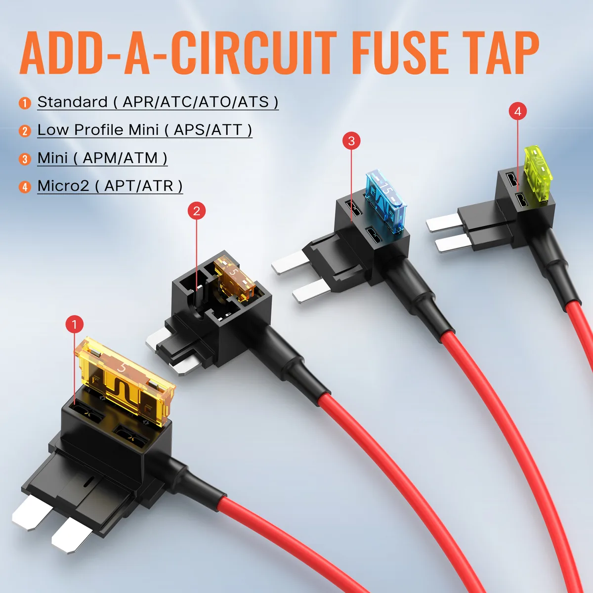 Technical illustration of the Fuse Adapter Holder Micro