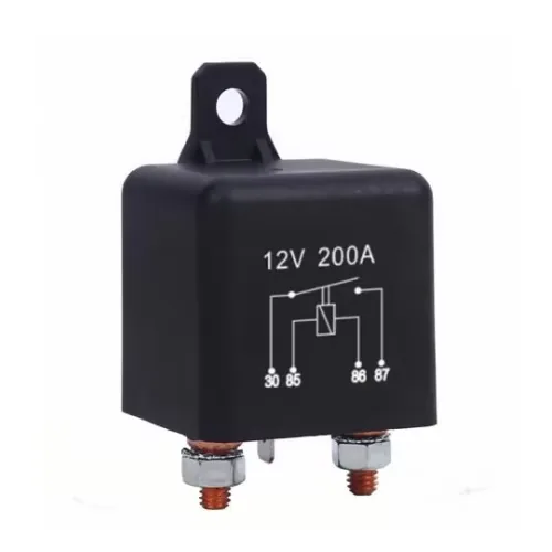 Technical illustration of the Constant-voltage Relay DC - 12V - 200A - 4 Pin