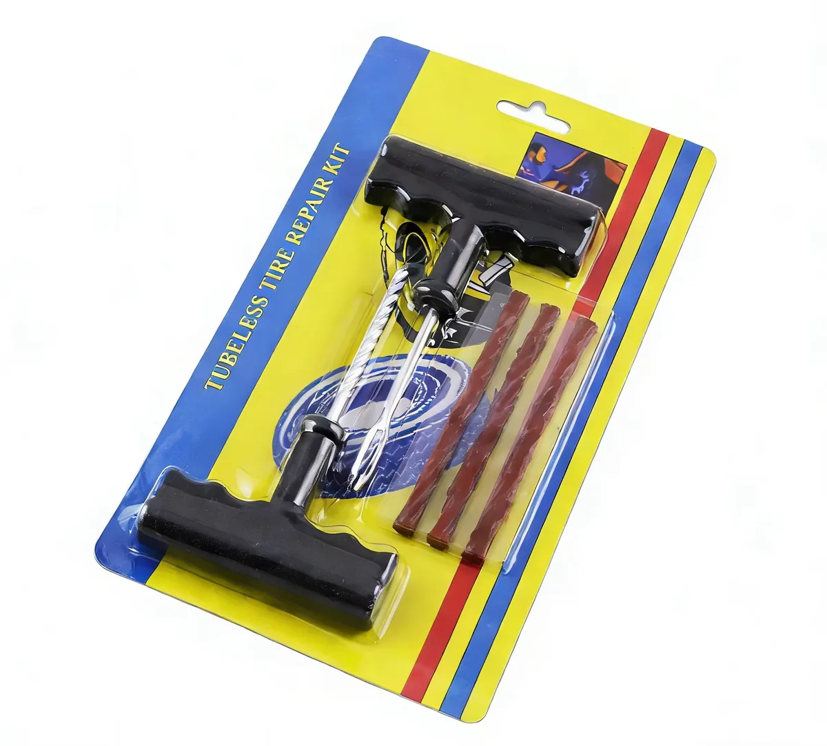 Technical illustration of the Tyre Repair Kit