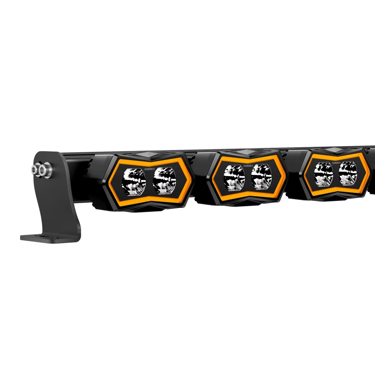 Technical illustration of the Aurora 52" - 400W - New-design Modular LED Bar