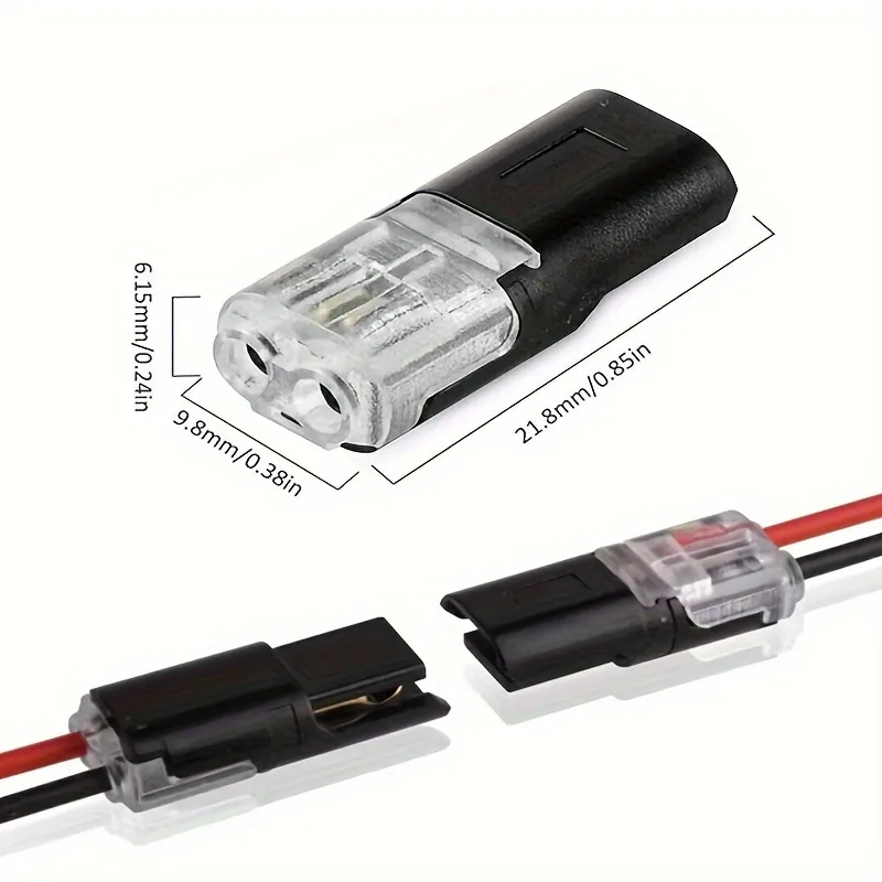 Technical illustration of the 2 Pin Connector